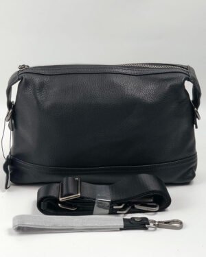 men genuine leather clutch bag