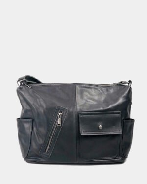 men leather shoulder bag